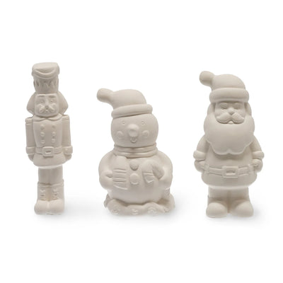 Weihnachtsfiguren-Dekorationsset - Paint Your Christmas