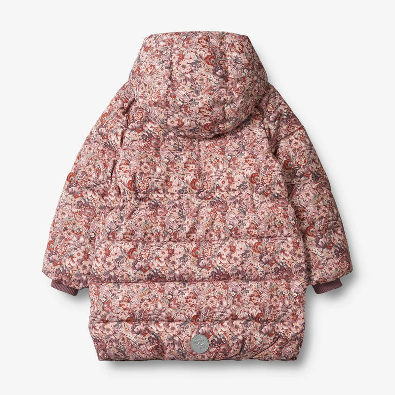 Wheat-Puffer Coat Yrsa-9407 flowers in plenty