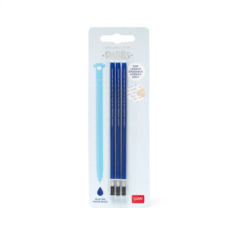 Legami Ersatzmine für löschbaren Gelstift - Erasable Pen Blue