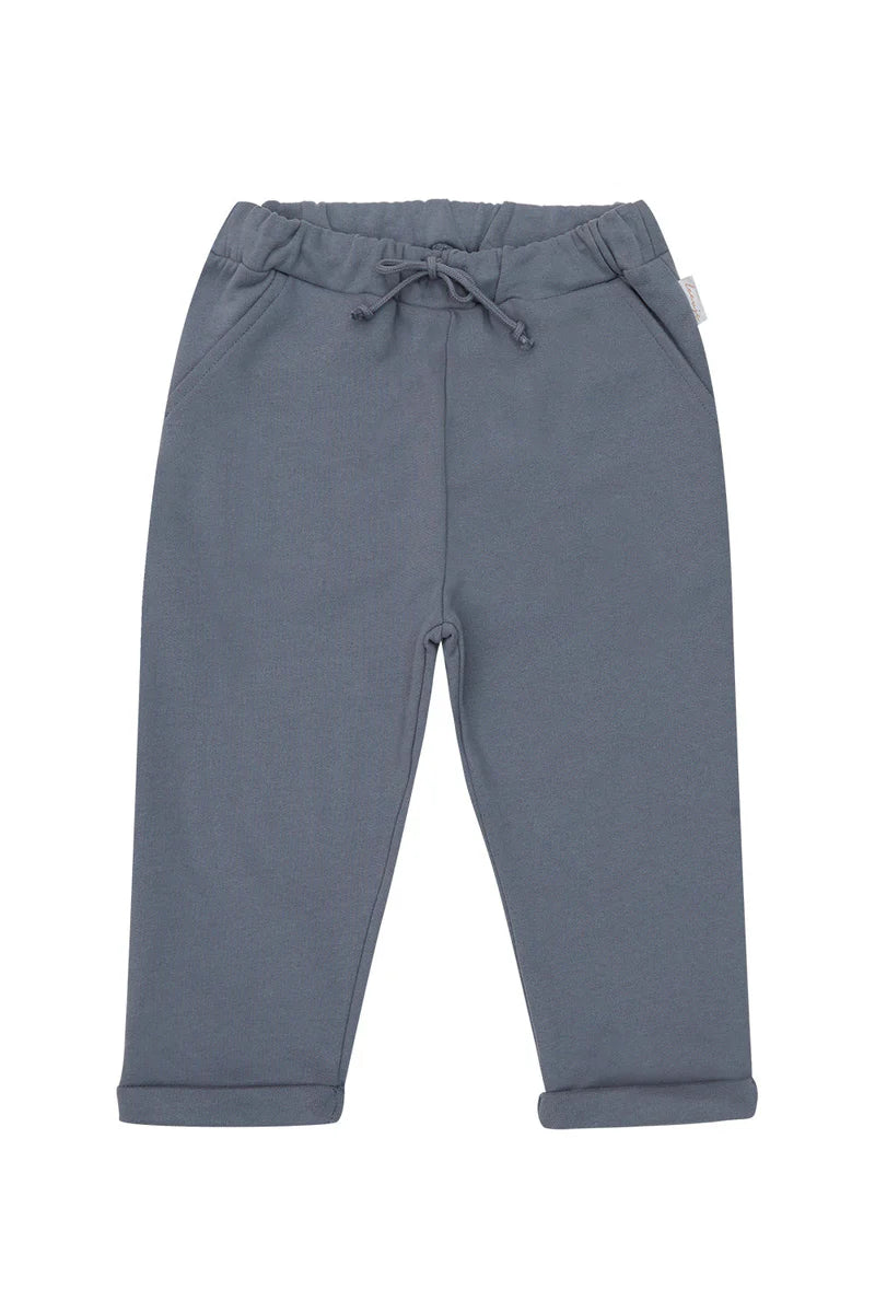 leevje-Unisex Sweathose 'blue' mit Kordelzug - blue