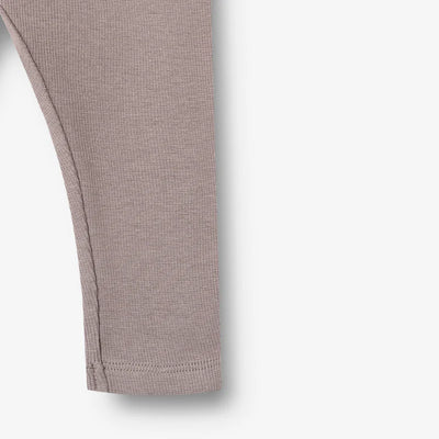 Wheat-Rib Leggings Maddy-9531 dusty purple