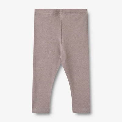 Wheat-Rib Leggings Maddy-9531 dusty purple