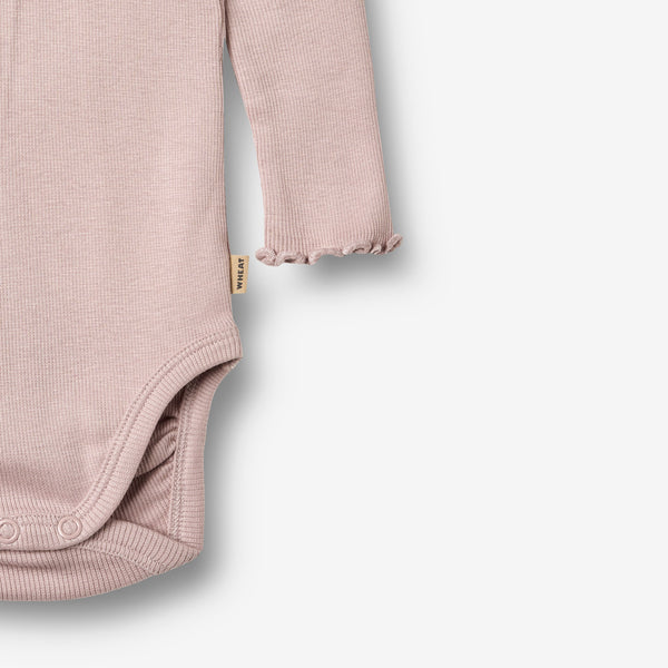 Wheat-Rib Body L/S Lotta-1354 soft lilac