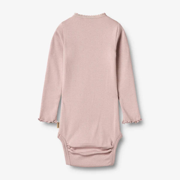 Wheat-Rib Body L/S Lotta-1354 soft lilac