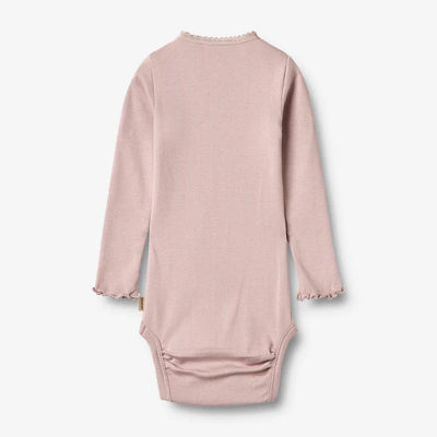 Wheat-Rib Body L/S Lotta-1354 soft lilac