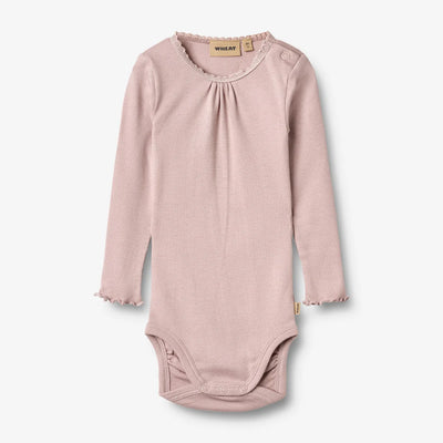 Wheat-Rib Body L/S Lotta-1354 soft lilac