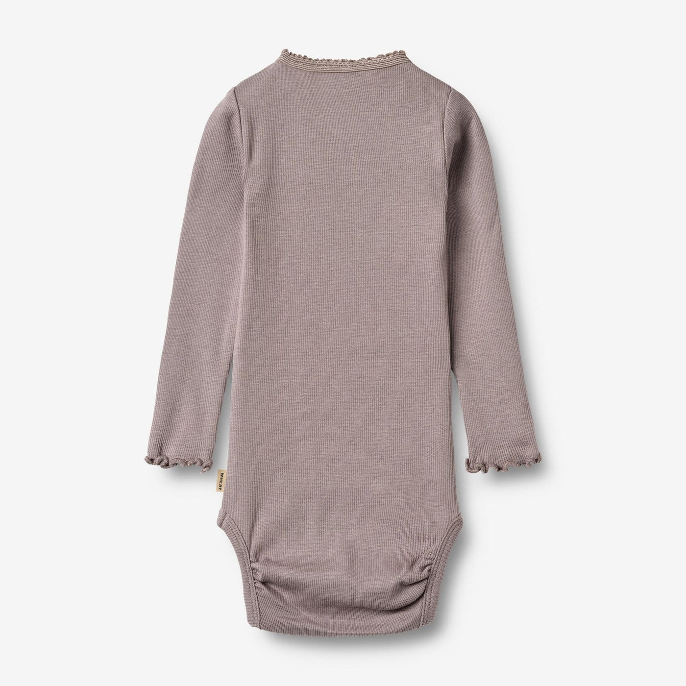 Wheat- Rippstrick-Body L/S Lotta dusty purple