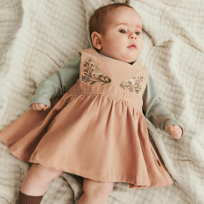 Wheat-Rippstrick-Body mit langen Ärmeln sofft rain