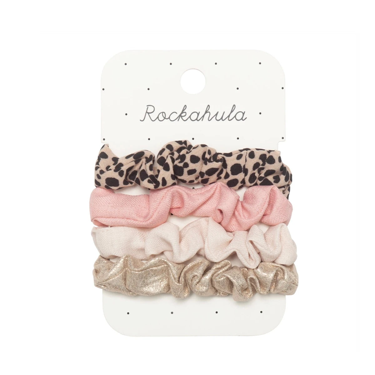 Rockahula Scrunchieset 4 Stück Leopard