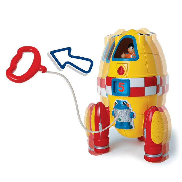WOW Toys- Ronnie Rocket Weltraumrakete