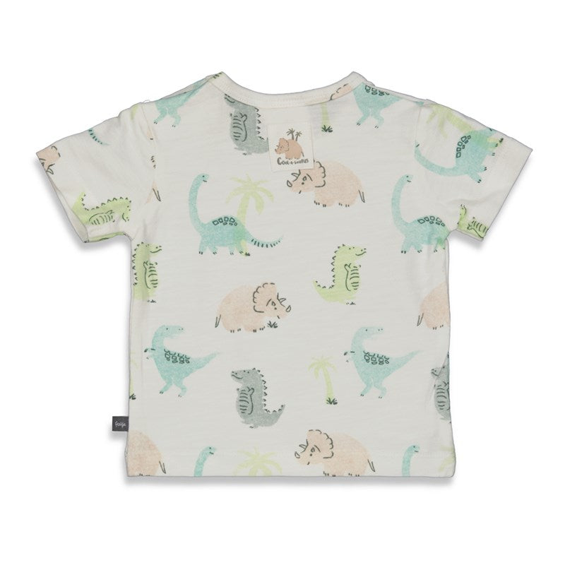 Feetje - T-Shirt AOP - Cool-A-Saurus - Offwhite