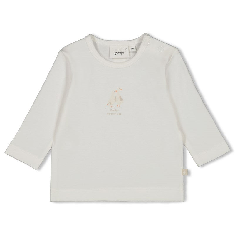 Feetje-Longsleeve - Little Duck-Natur