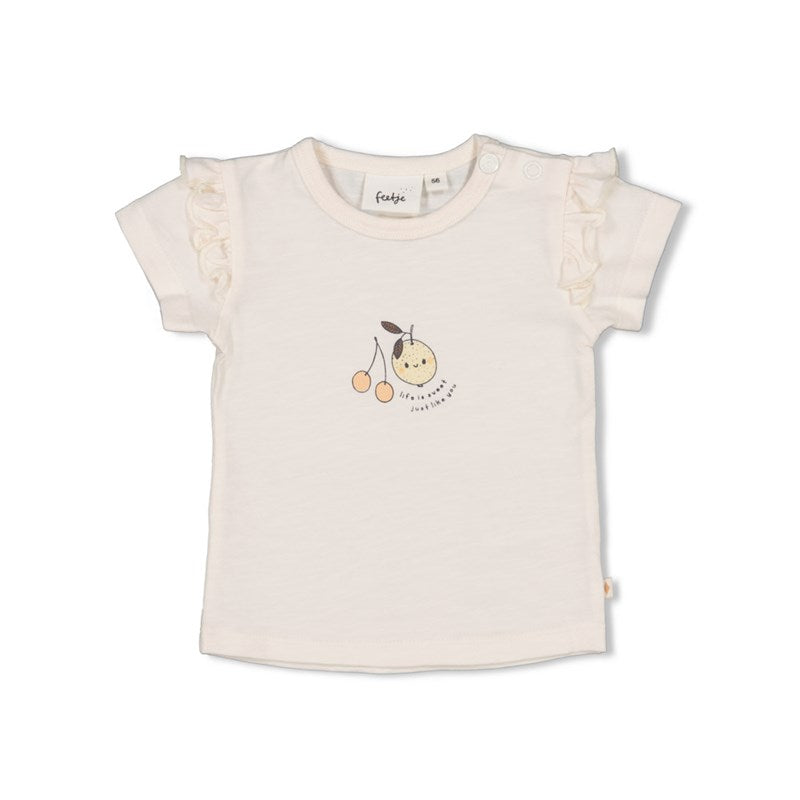 Feetje-T-Shirt - Cutie Fruity-Natur