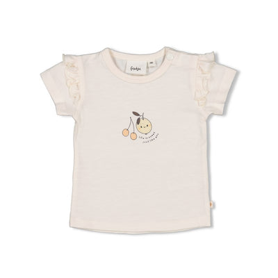 Feetje-T-Shirt - Cutie Fruity-Natur