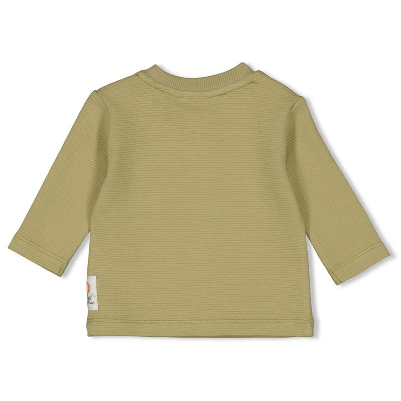 Feetje-Gerippte Longsleeve - Mini Adventurer