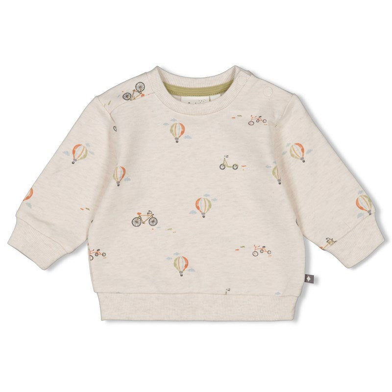 Feetje-Sweater AOP - Mini Adventurer