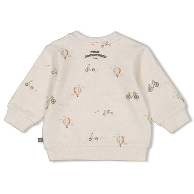 Feetje-Sweater AOP - Mini Adventurer