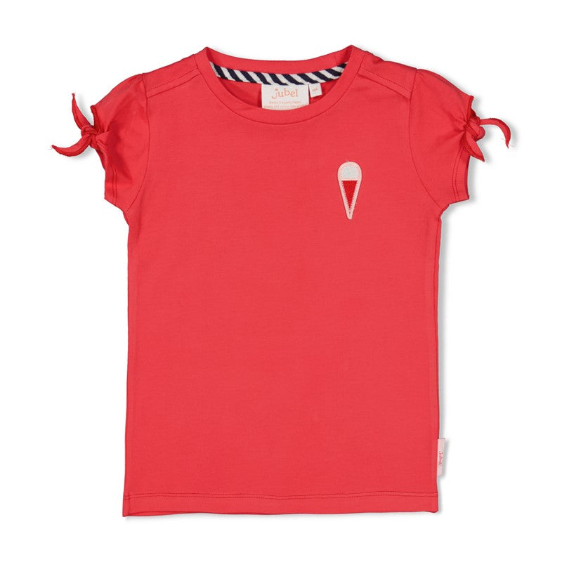 Jubel-T-Shirt - Ciao Bella-Rot