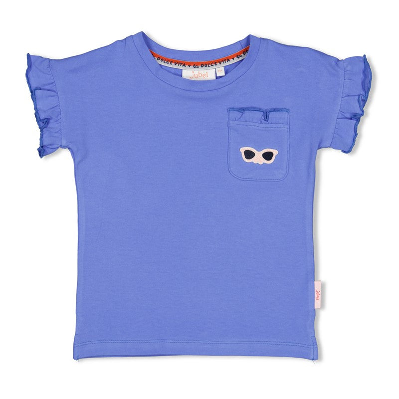 Jubel-T-Shirt - Ciao Bella-Blau