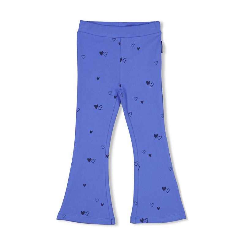 Jubel-Hose mit Schlag AOP - Ciao Bella-Blau