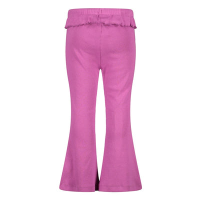 Jubel-Gerippte Hose mit Schlag - Picknick Perfect-Violett