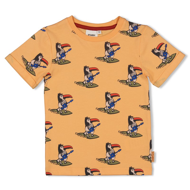Sturdy-T-Shirt AOP - Happy Rio-Pfirsich