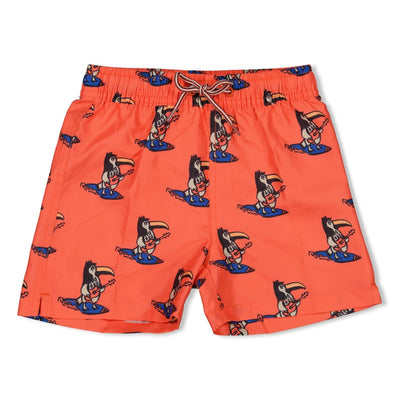 Sturdy-Badehose AOP - Happy Rio-Koralle