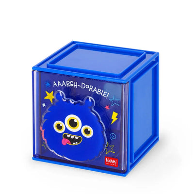Erweiterbare Schreibtischbox - Cutie Cube Monster