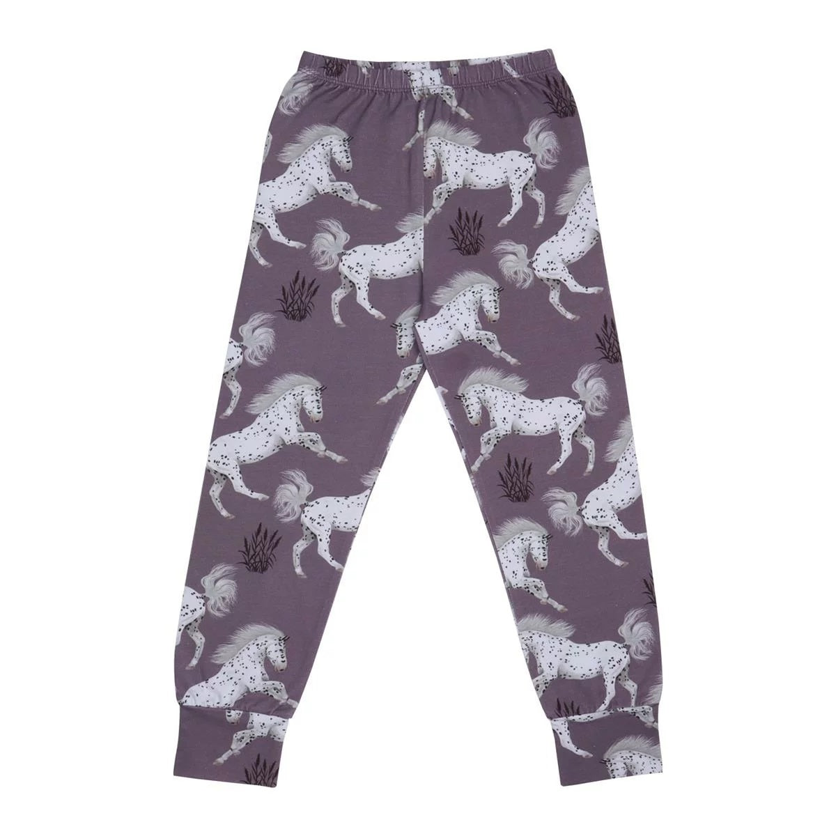 Walkiddy - Schimmel Horses Jersey Pajamas LS