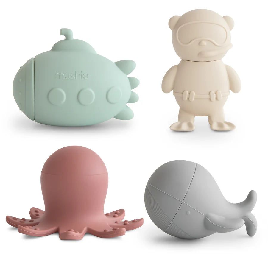 Mushie-Sealife Mold Free Bath Spielset