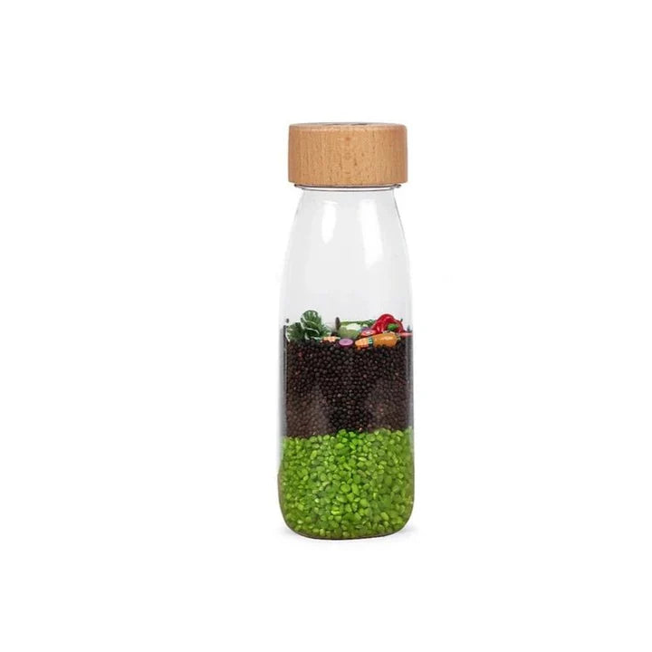 Petit Boum Bottle Learn Bottle Veggies- Sensorikspielzeug