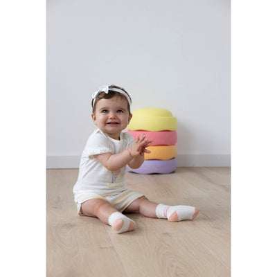 Feetje-Short Ringel Frottee - Sunshine