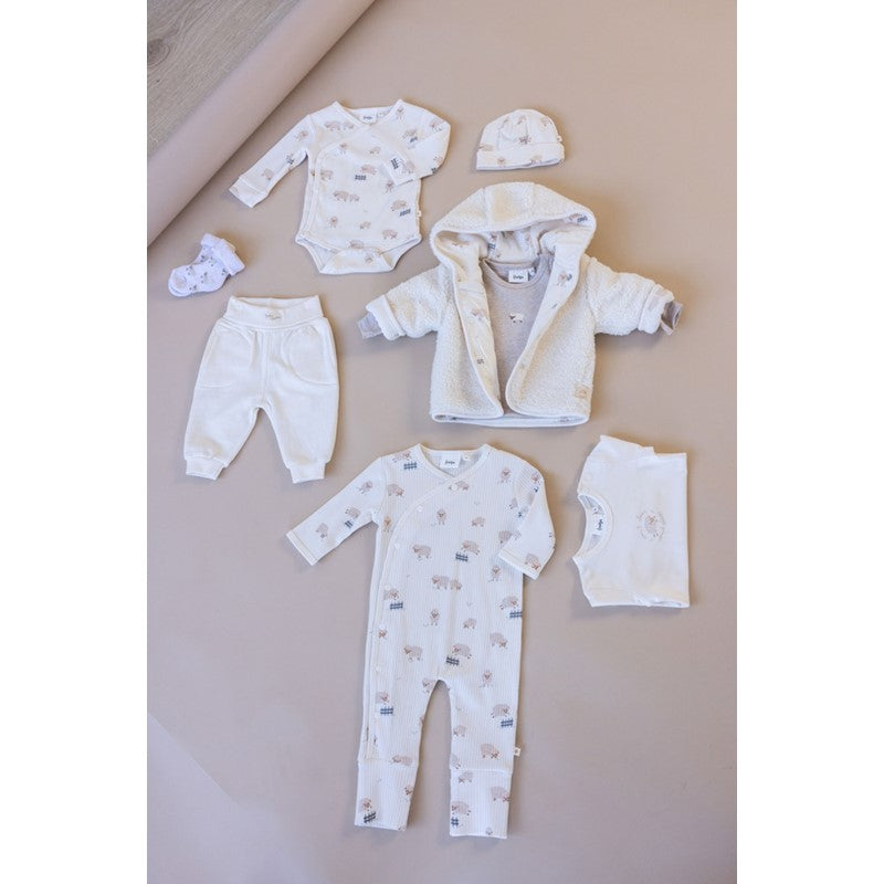 Feetje-Wickelbody AOP - Sleepy Sheepy