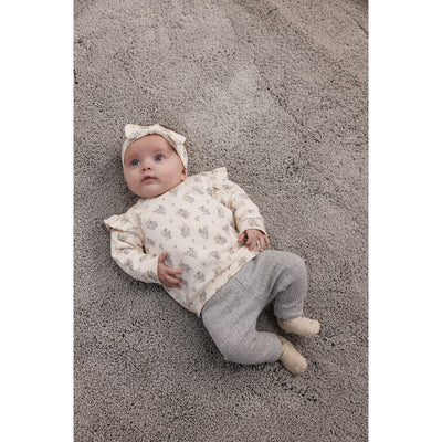 Feetje-Ajour geripptes Legging - Fields of Green