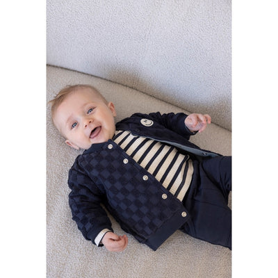 Feetje-Gerippte Longsleeve Ringel -  Let's Go!