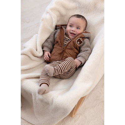 Feetje-Bouclé Jacke mit Kapuze - Wild World