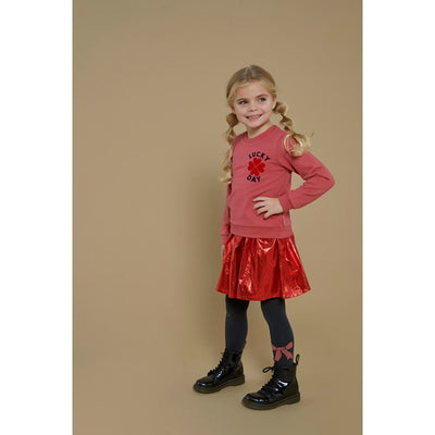 Jubel-Sweater - Queen Of Hearts-Rosa