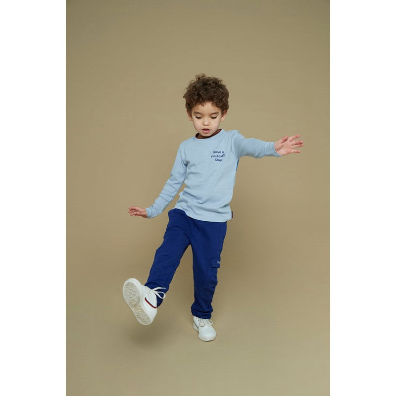 Sturdy-Hose - Waves and Whales-Kobalt