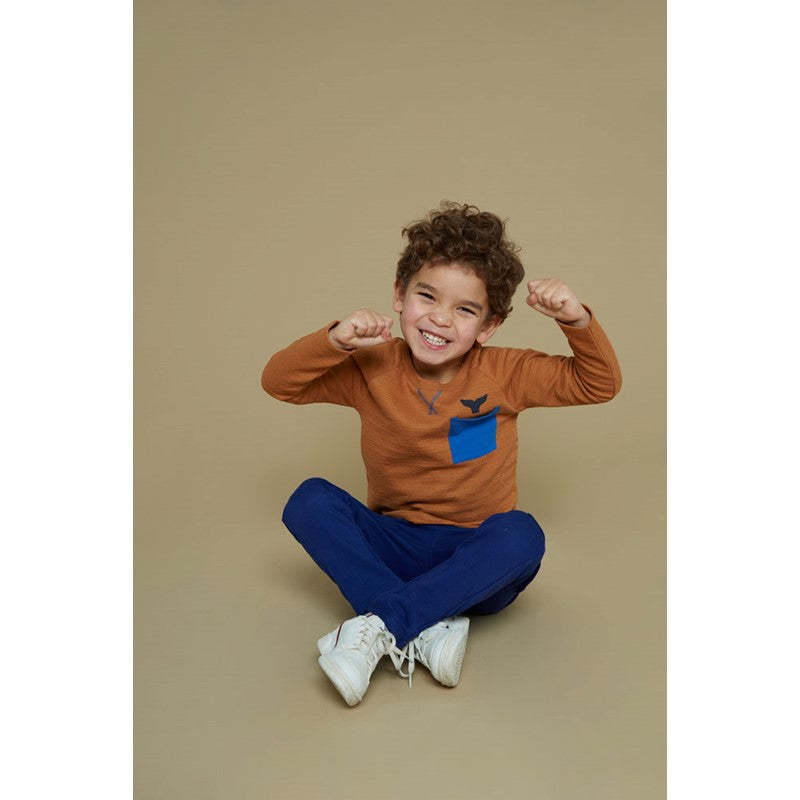 Sturdy-Hose - Waves and Whales-Kobalt