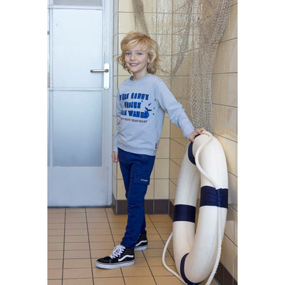 Sturdy-Hose - Waves and Whales-Kobalt