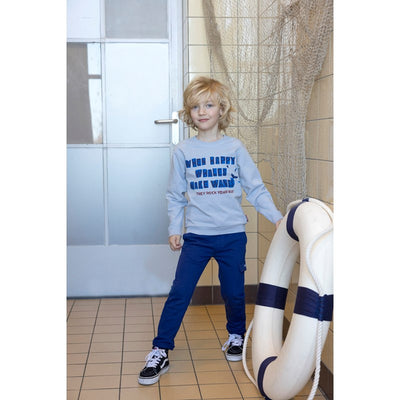 Sturdy-Hose - Waves and Whales-Kobalt