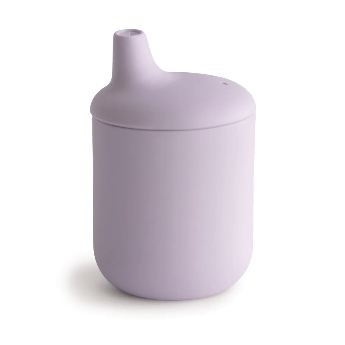 Mushie Silicone Sippy Cup Soft Lilac