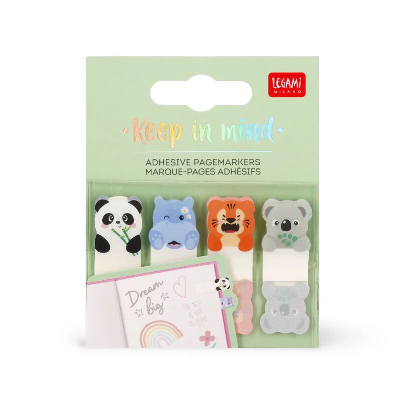 Selbstklebende Seitenmarkierungen - Keep in Mind Panda