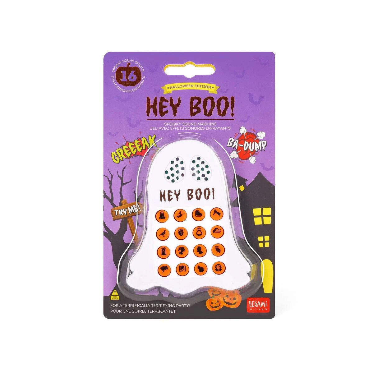 Legami Spiel mit gruseligen Soundeffekten - Hey Boo!