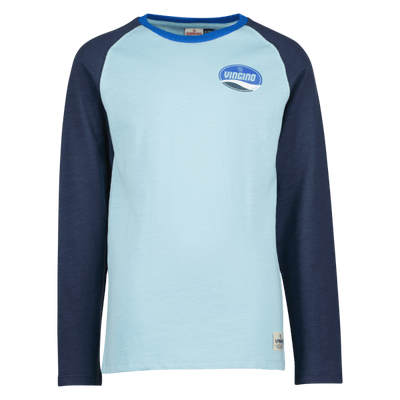 LANGARM T-SHIRT JAWL- Nordic blue