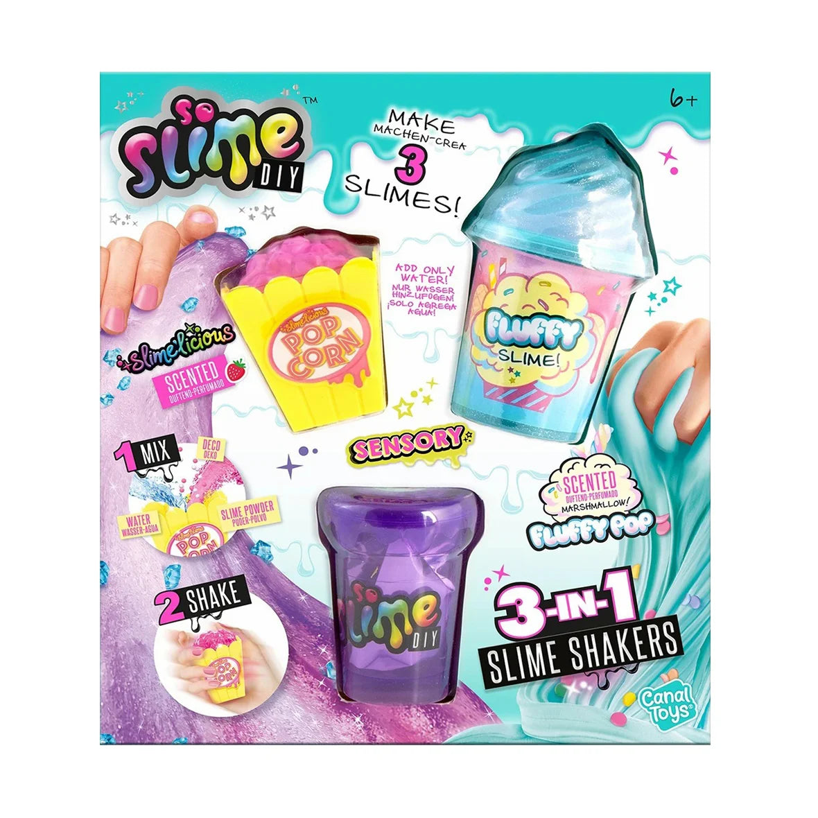 So Slime DIY 3- in- 1 Slime Shakers