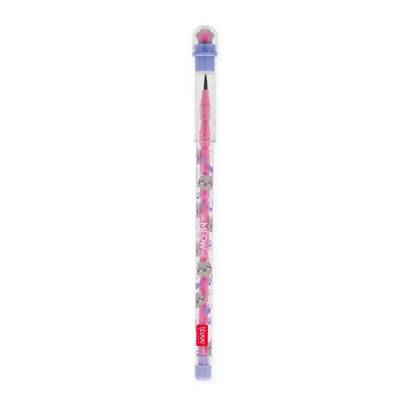Stapelbarer Bleistift mit Radiergummi - Take a Tip
