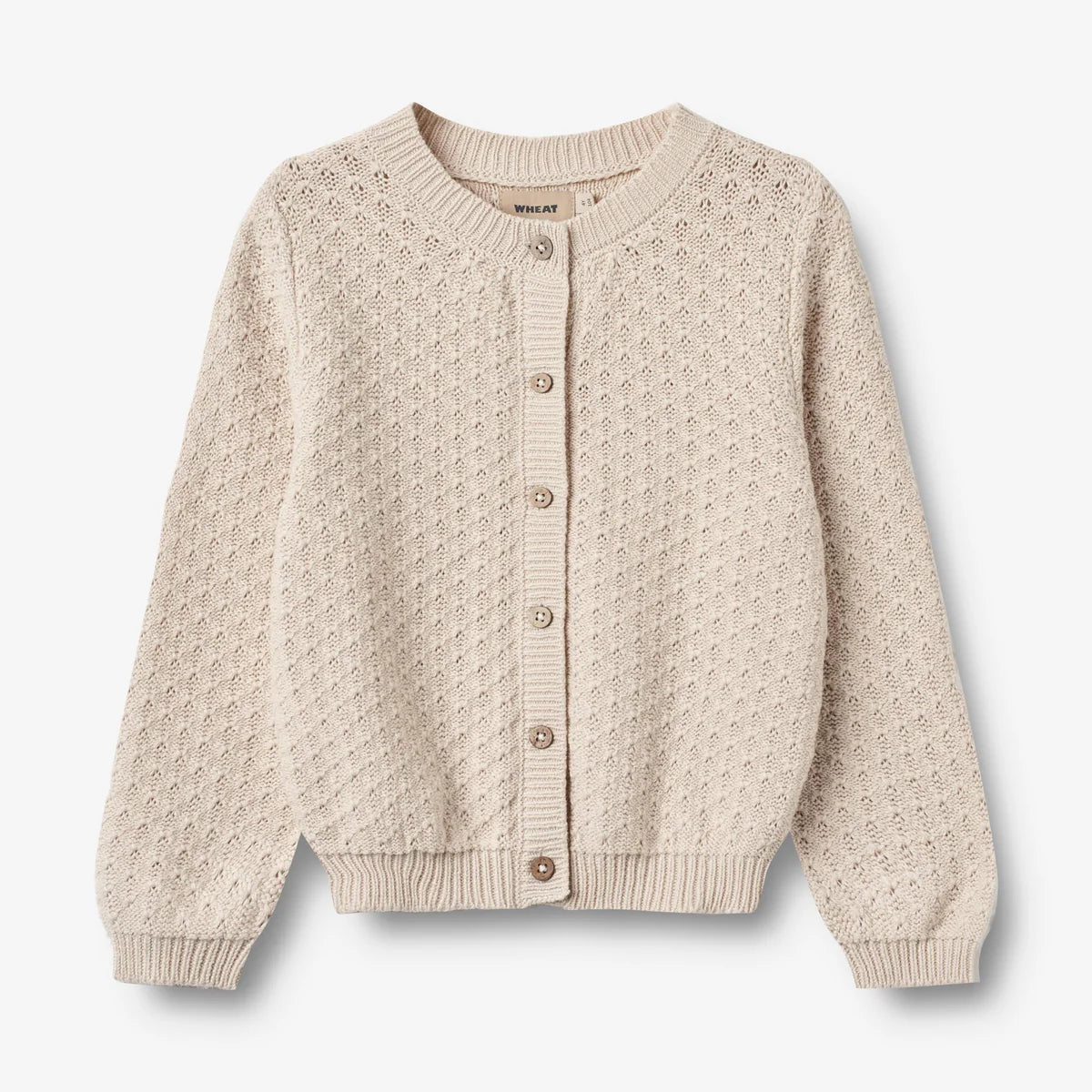 Wheat-Knit Cardigan Magnella-3191 offwhite