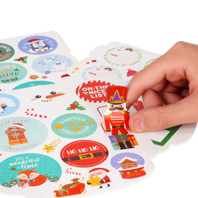 Weihnachts-Sticker-Heft - Sticker Buch