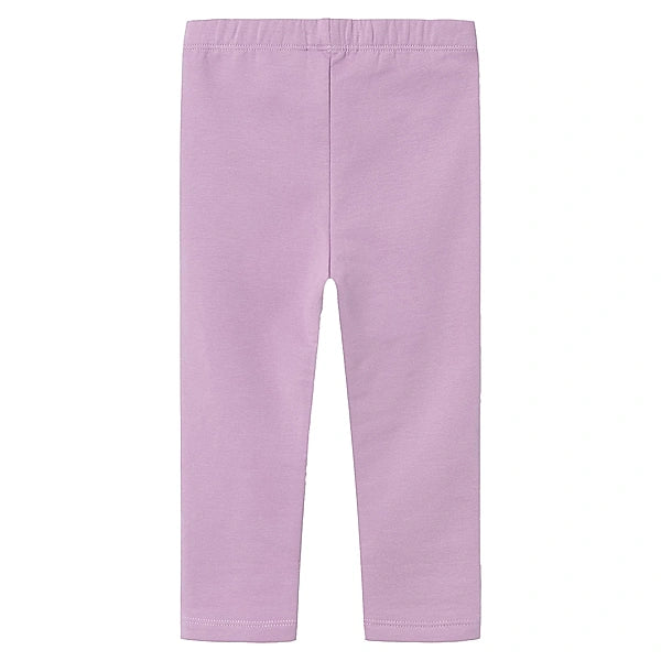 name it-NMFDAVINA AOP SWE LEGGING BRU R1-Lavender Mist